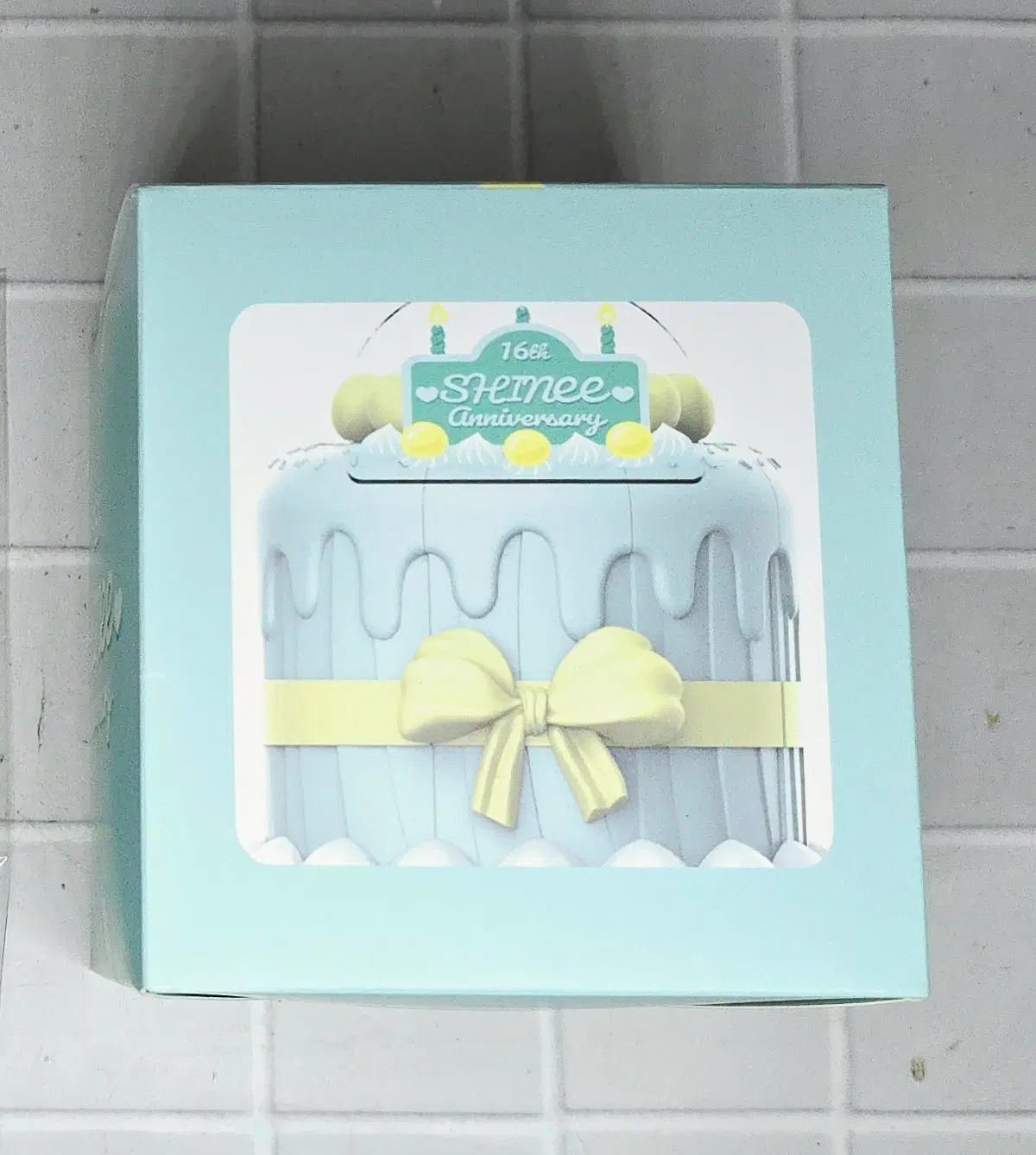 샤이니 16주년 케이크 세트 풀셋 온유 포카 포함 SHINEE 16TH CAKE FULLSET ONEW PC