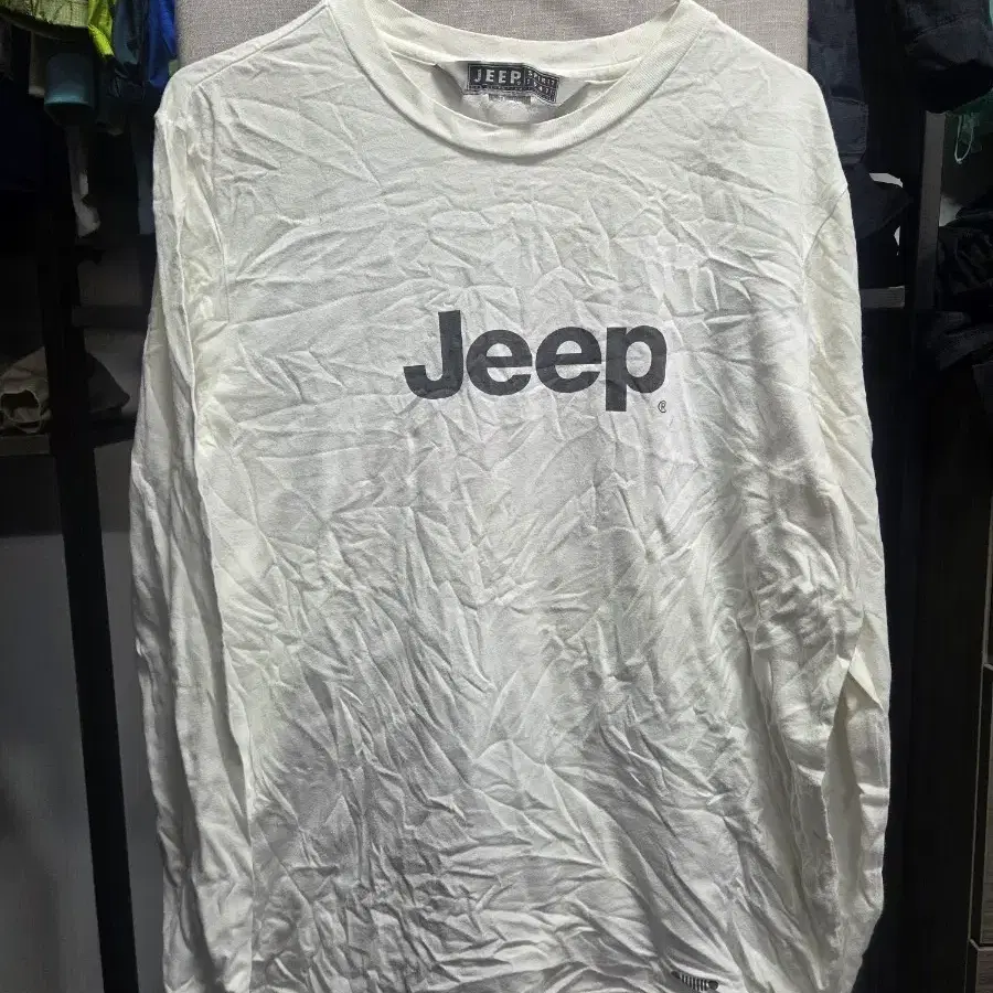 JEEP 롱슬리브 흰색