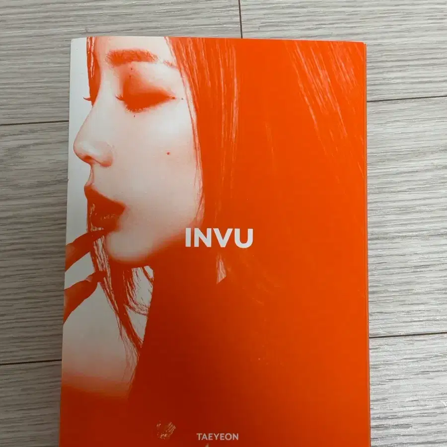 태연 invu 오렌지 앨범 팝니다