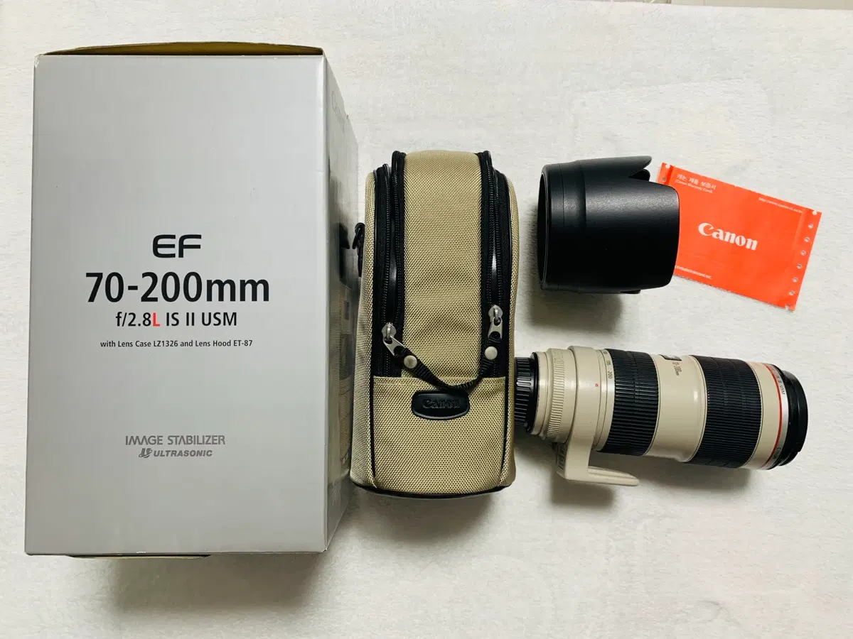 캐논 새아빠 EF 70-200mm F2.8 L IS II USM 렌즈
