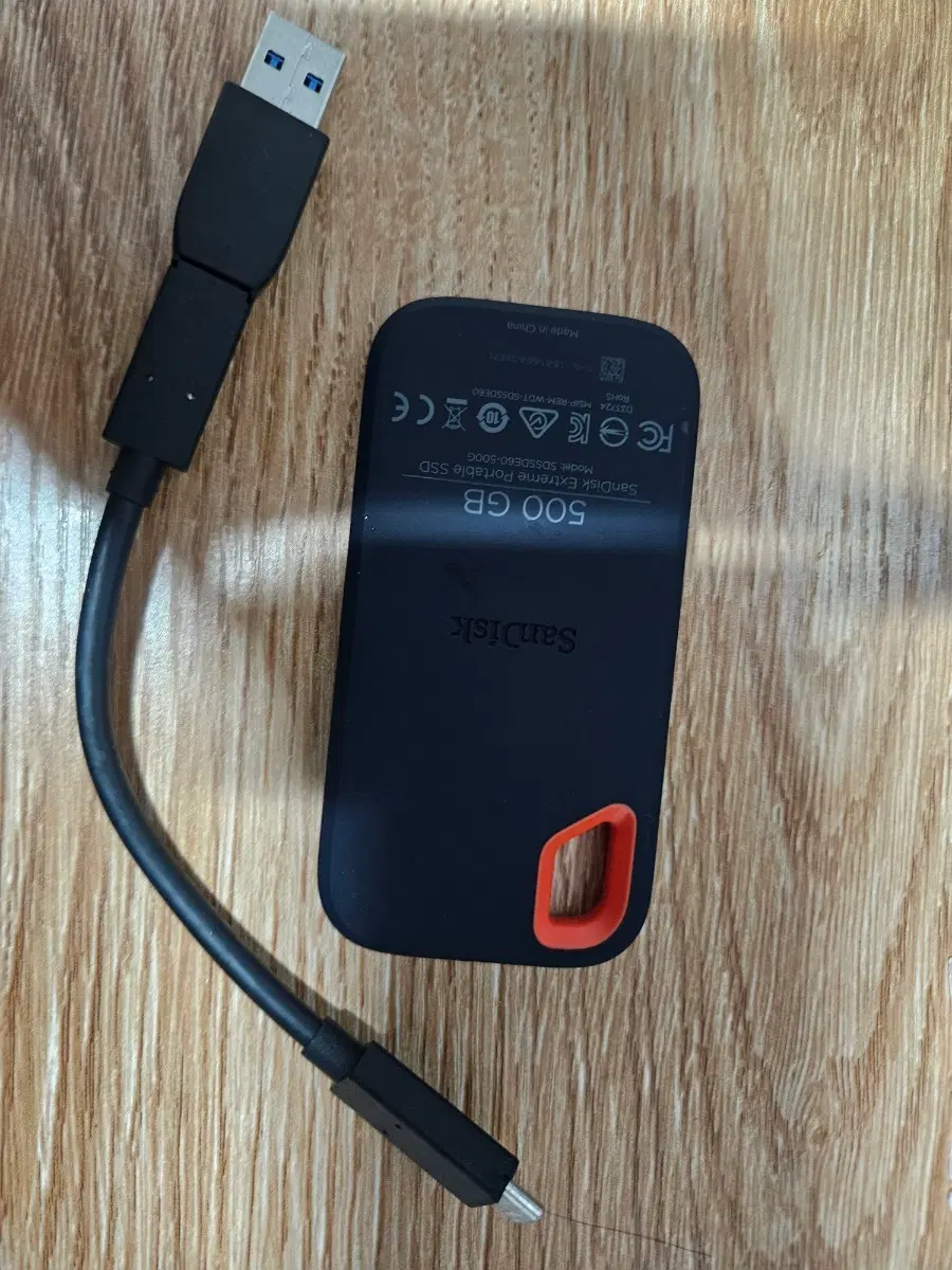 sandisk ssd 500g 12만 팝니다 신촌 직거래