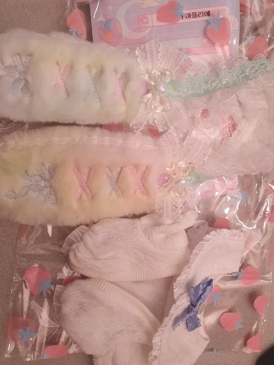 20cm 쁘띠 아뜰리에 유메카와 헤드드레스 + 가디건,카라