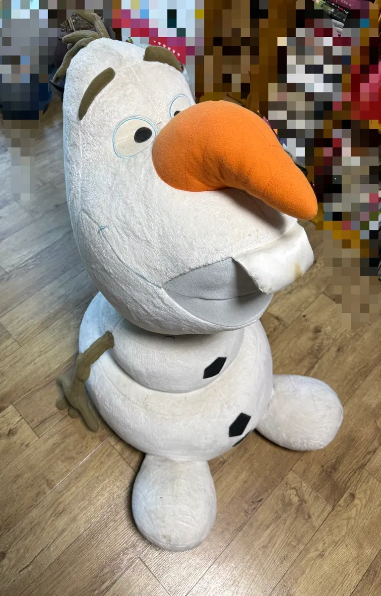 겨울왕국 울라프 초대형 인형 약 70cm