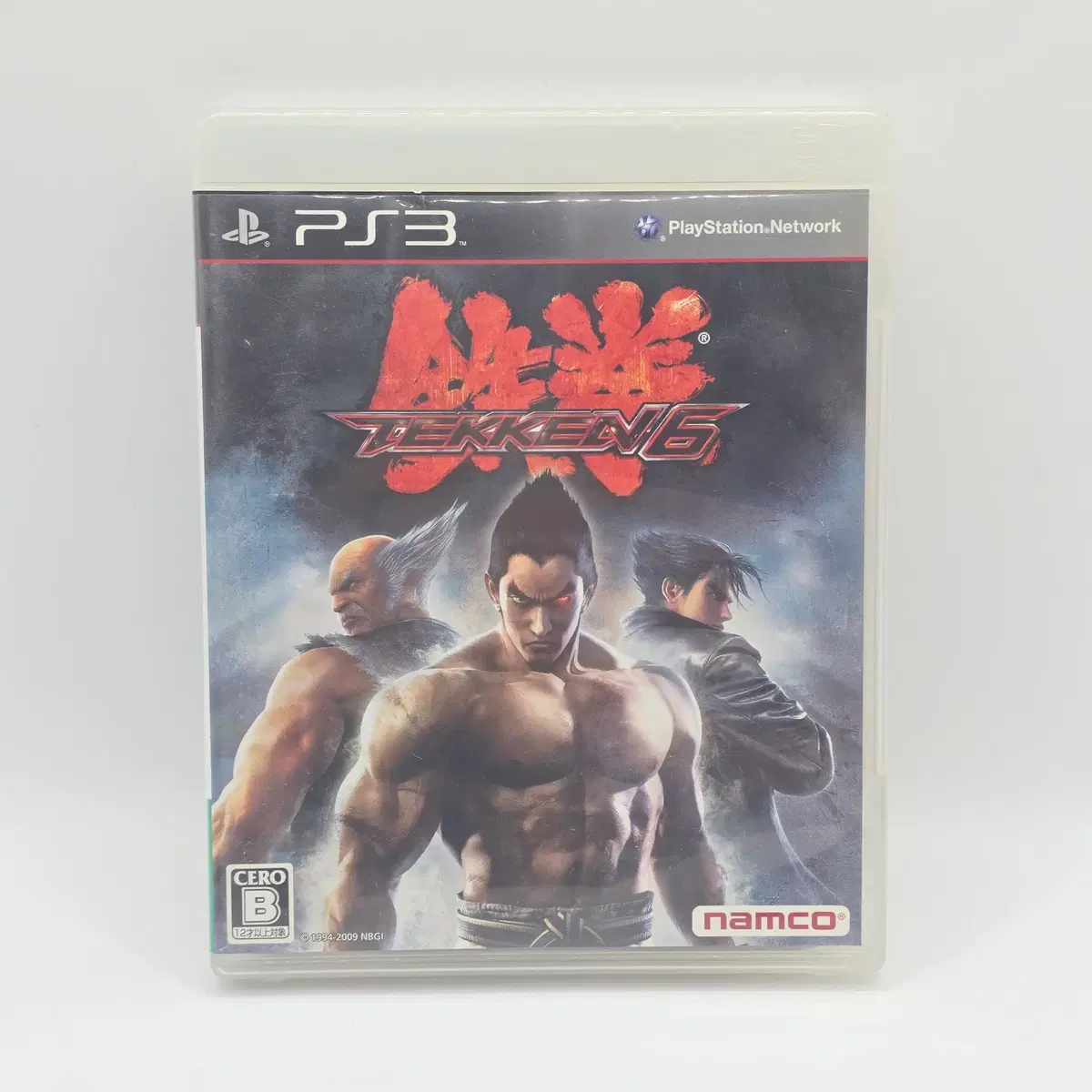 PS3 (일판) 철권 6 일본판 플스 플3 플스3 중고 타이틀 게임 (A2298)