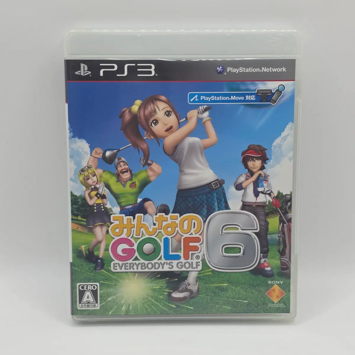 PS3 (일판) 모두의 골프 6 일본판 플스 플3 플스3 중고 타이틀 게임 (A2313)