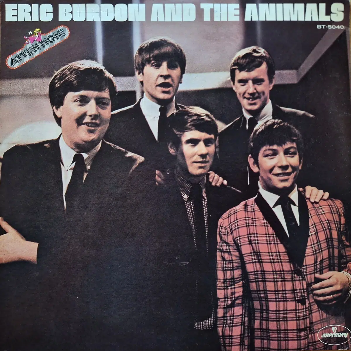 수입반/Eric Burdon and The Animals - Attention LP