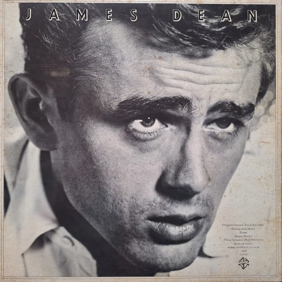 수입반/제임스 딘(James Dean) 영화 음악 앨범 LP