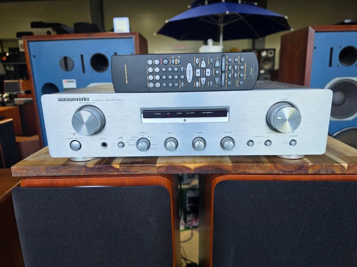 MARANTZ PM4001 인티앰프 리모콘포함