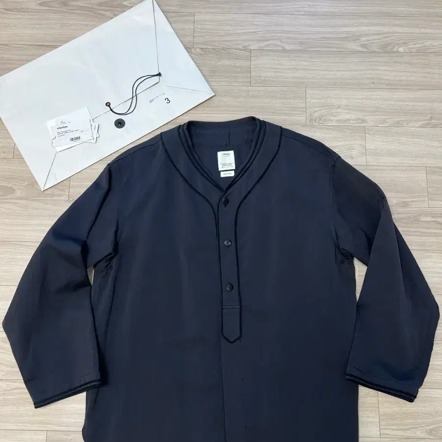 비즈빔(visvim) / DUGOUT SHIRT L/S BLACK / 3