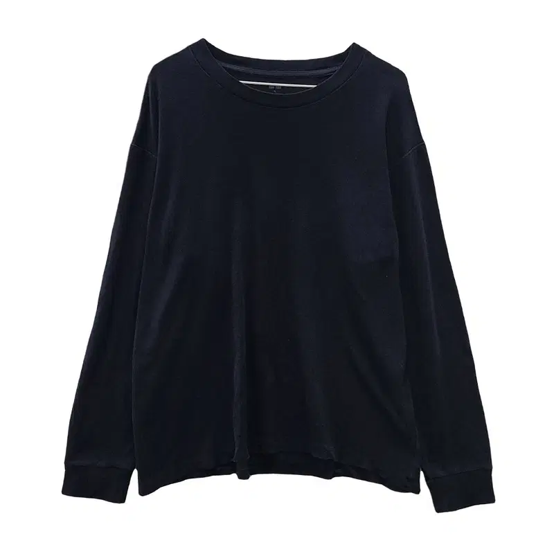 UNIQLO 드롭숄더 네이비 긴팔 티 XL