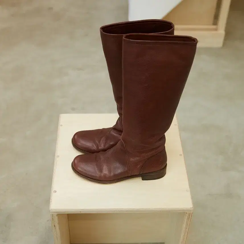츠모리치사토 워크 롱부츠