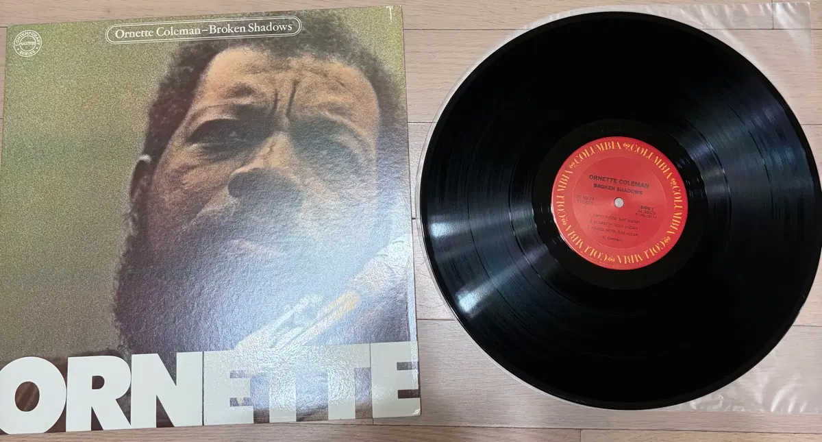 [재즈 LP] 오넷 콜맨(Ornette Coleman) - Broken Shadows 82년 US 초판