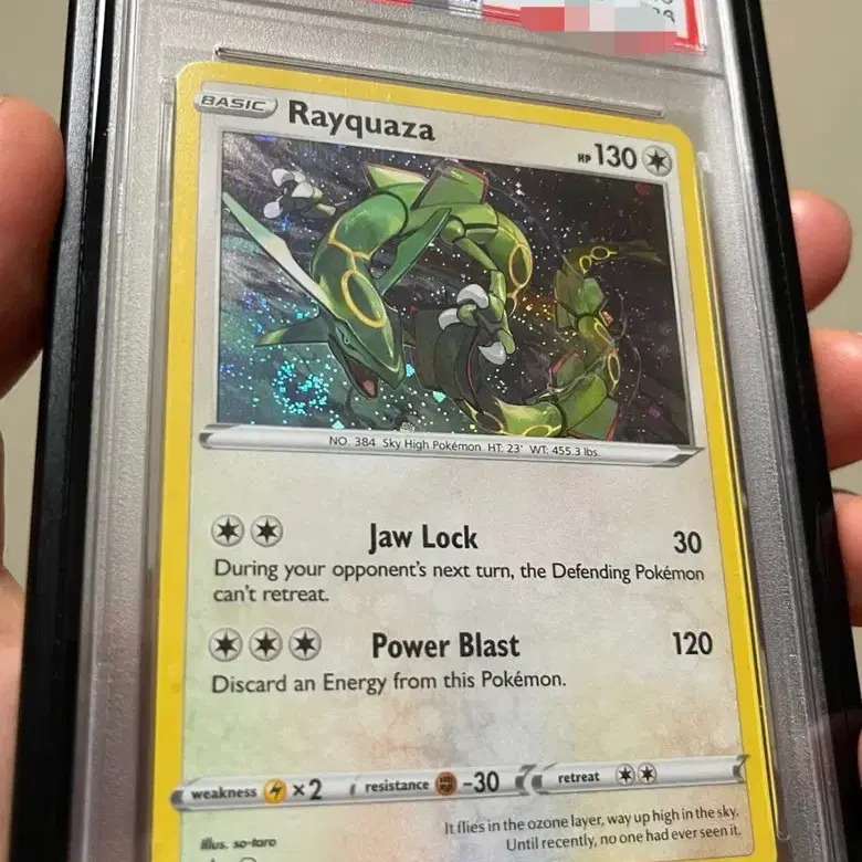 포켓몬 PTCG 포켓몬 카드 영문판 레쿠쟈 PROMO PSA 10