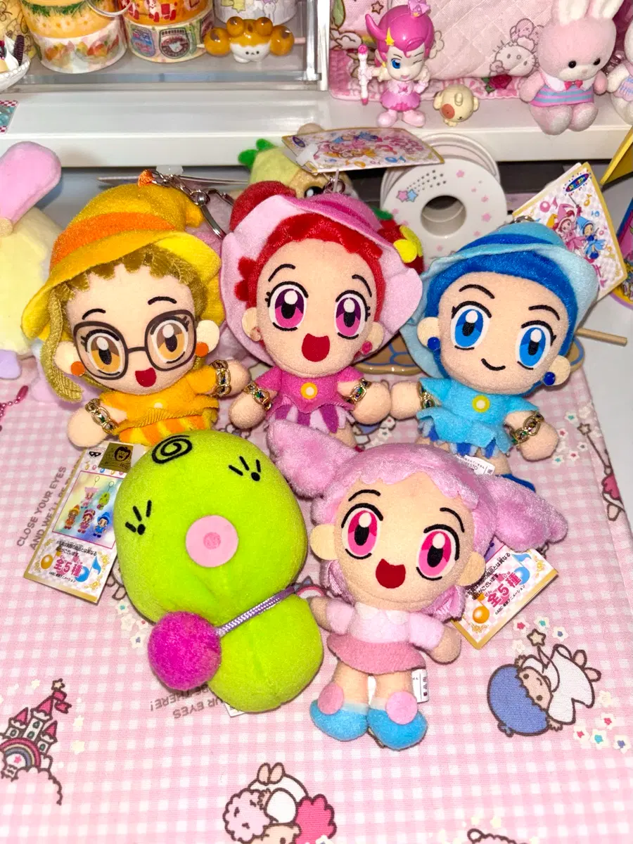 (세트) 꼬마마법사 레미 고전 인형 메이 사랑 마조리카 또미 오자마녀 도레미