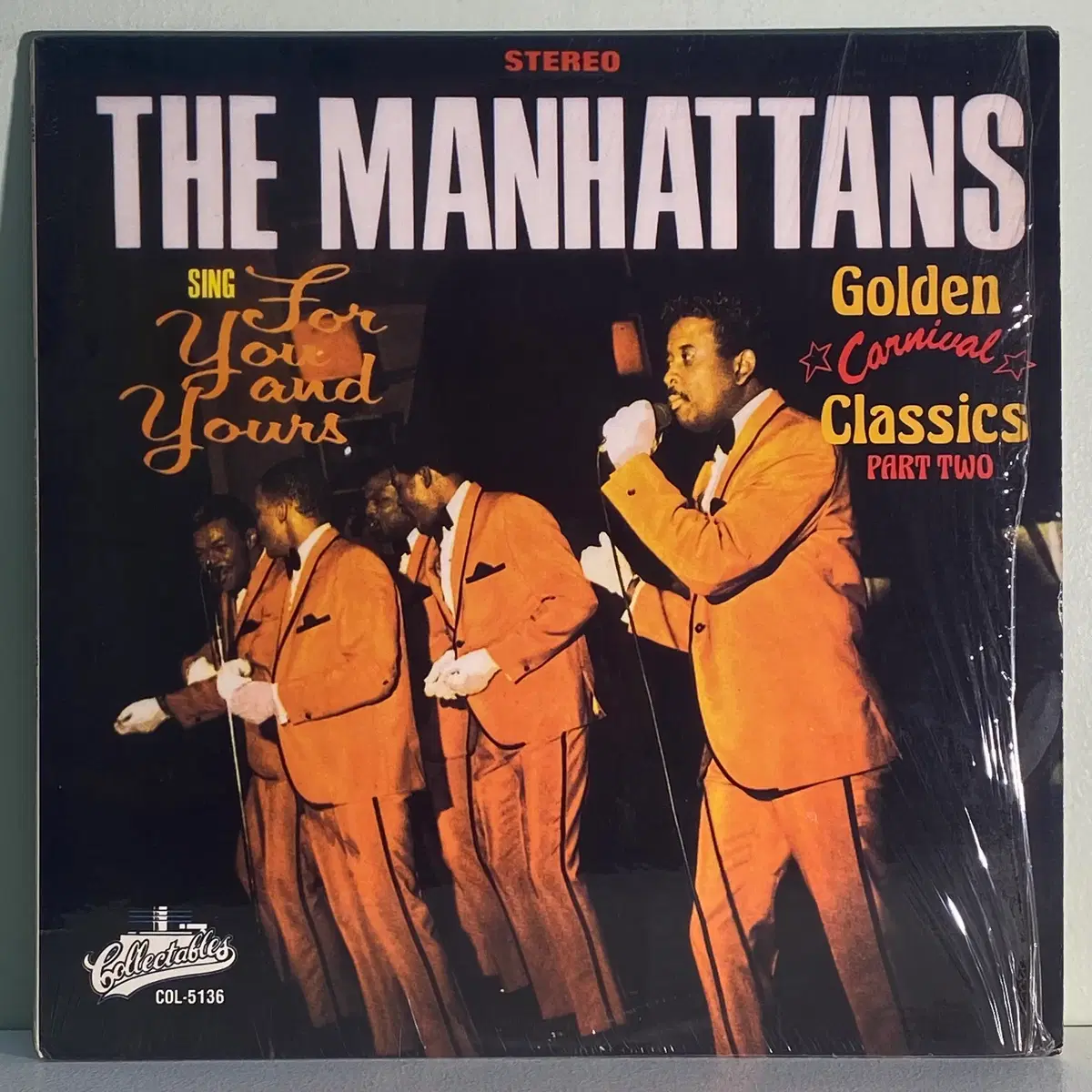 (수입중고LP-소울/R&B) The Manhattans -Sing For You And Yours