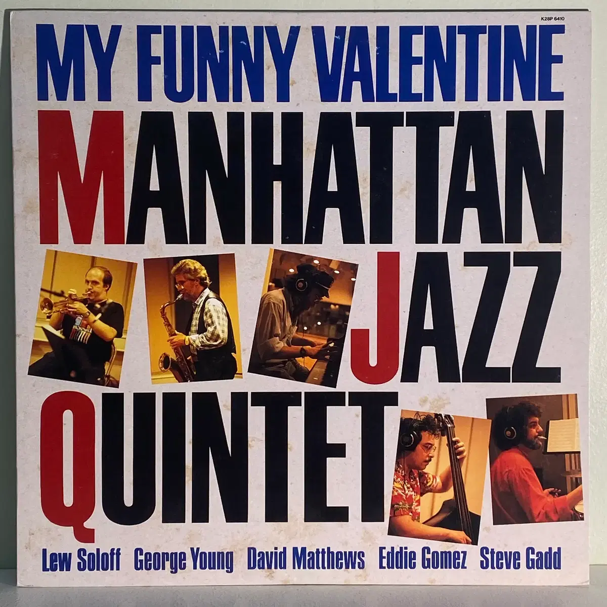 (수입중고LP-재즈) Manhattan Jazz Quintet -My Funny Valentine