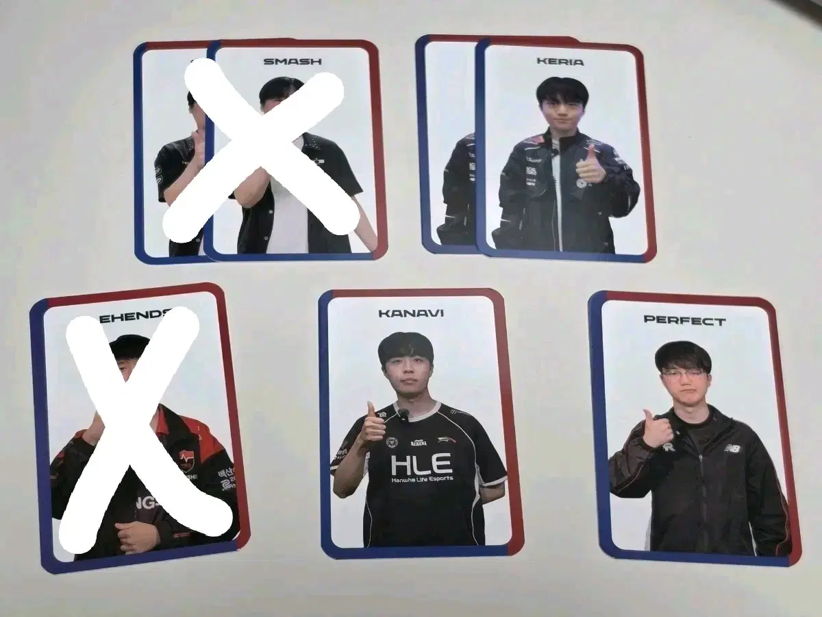 2026 lck 국가보훈부 포토카드 스매쉬 케리아 카나비 퍼펙트