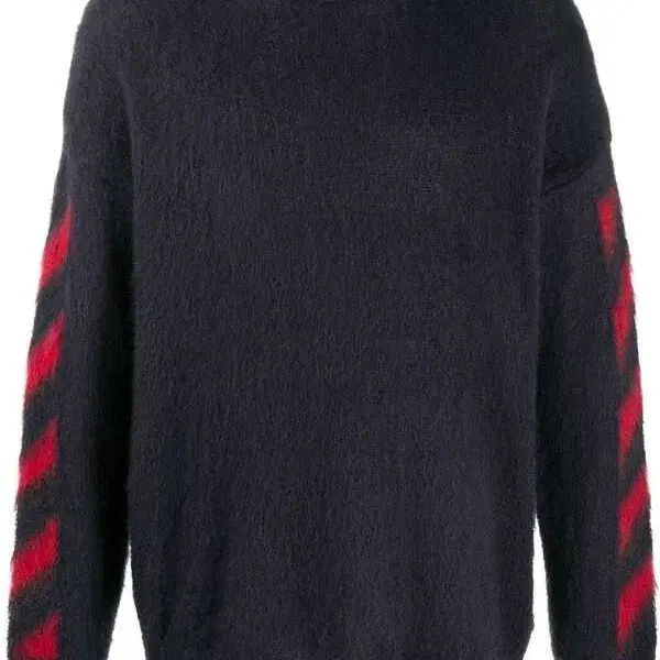 off white Brushed Mohair Knitwear