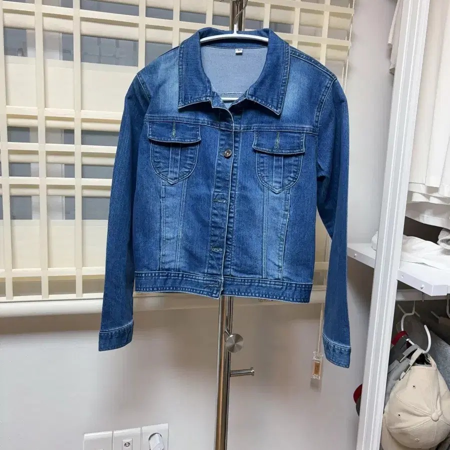 데님 청자켓