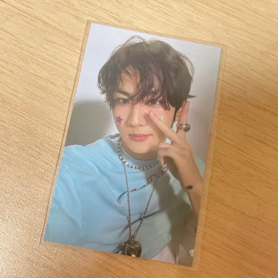 엔하이픈 정원 로맨스 언톨드 necklace 포카