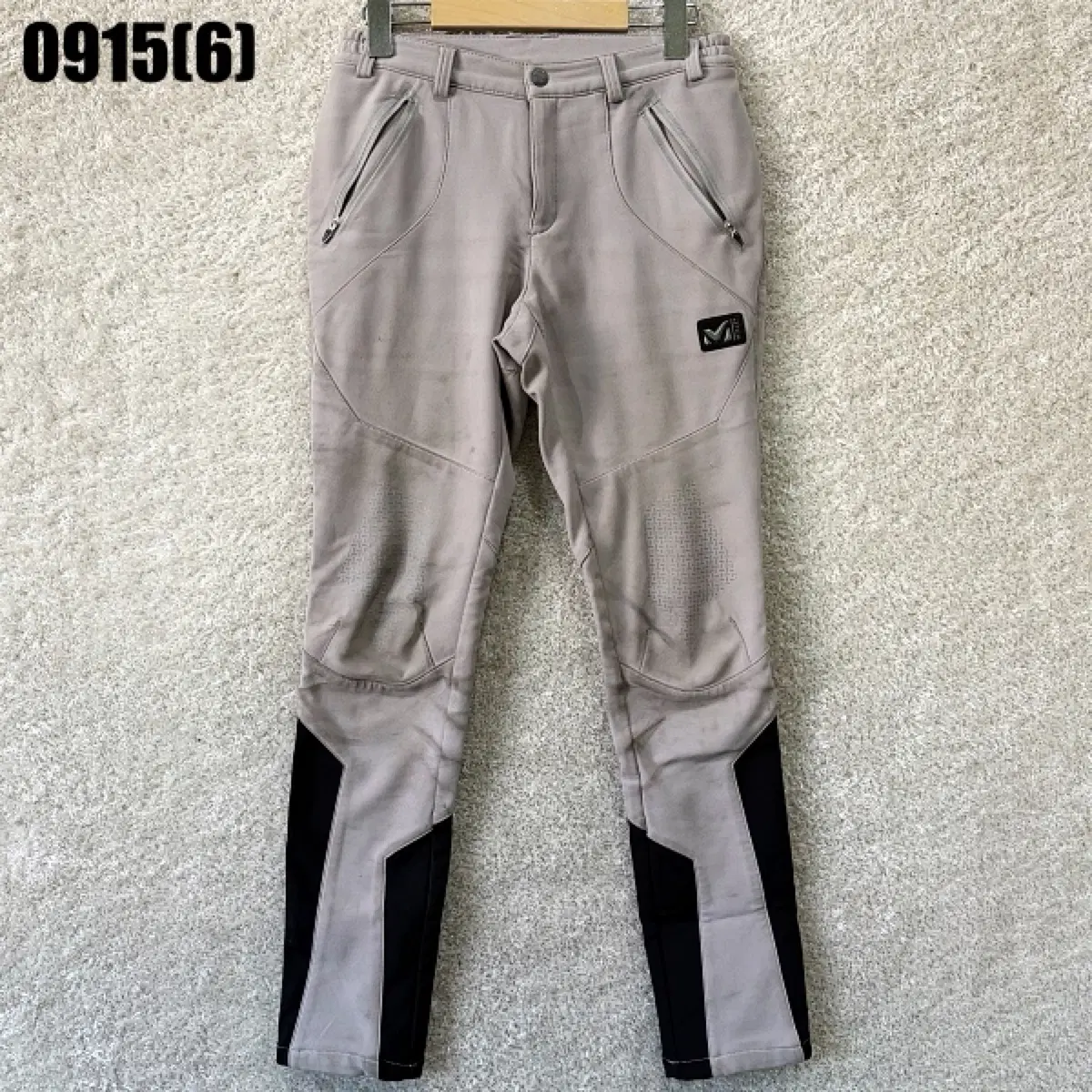 밀레 등산바지 그레이색상 0915