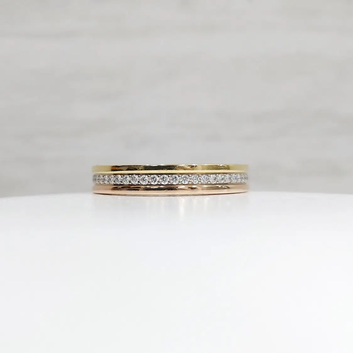 까르띠에 방돔 루이 까르띠에 웨딩링 파베 세팅 52호 3.5mm CRB4052900