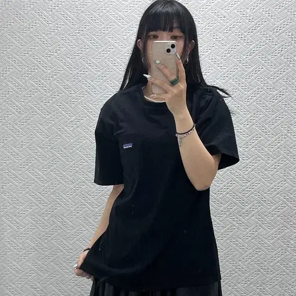 파타고니아 빈티지 데일리 포켓 스몰로고 반팔티 M C14791