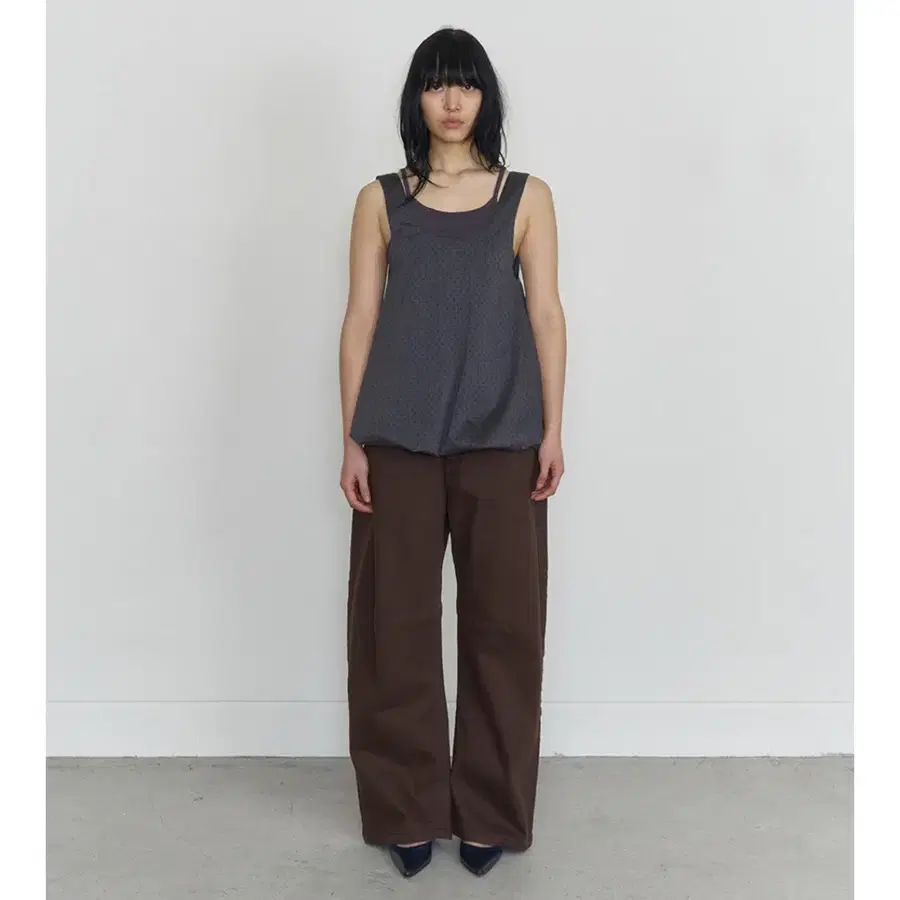 오들리워크샵 2-Way Layered Balloon Dress, Iris 스몰