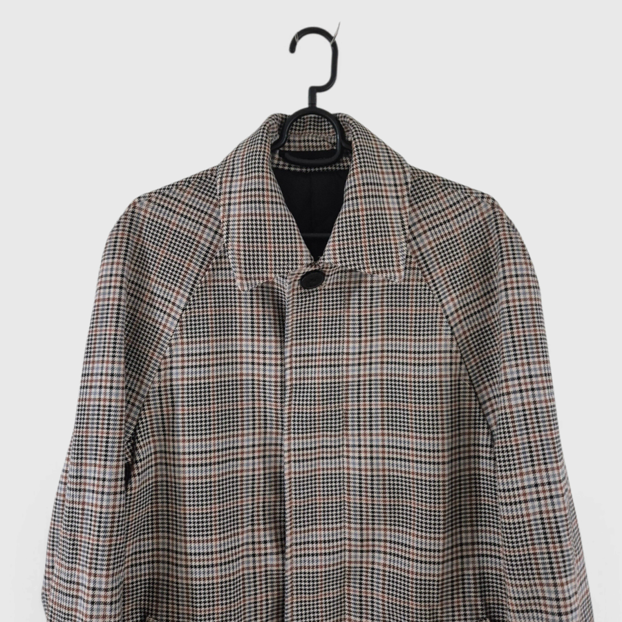 [남여공용]에이치앤엠H&M 체크 코트 자켓