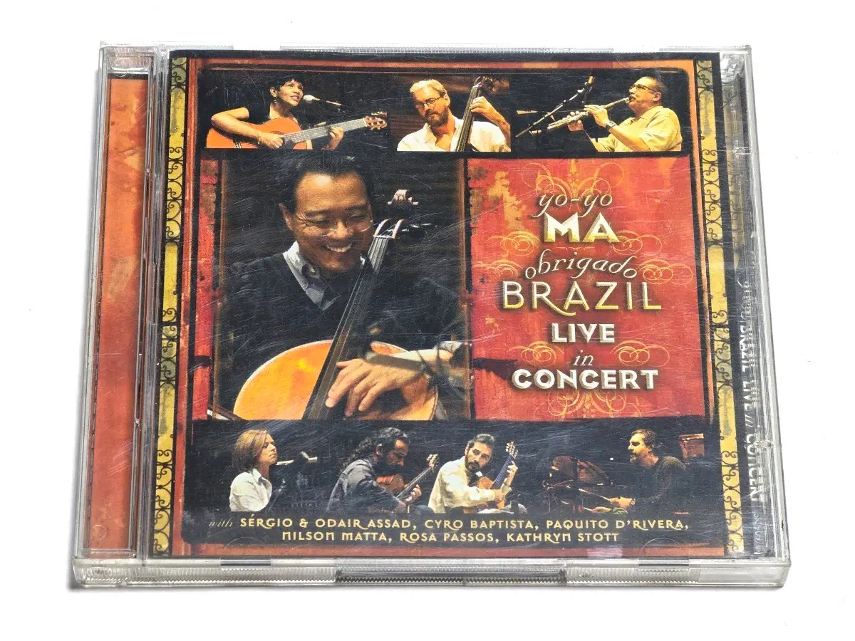 [수입반/CD+DVD] 요요 마 - Obrigado Brazil Live In Concert