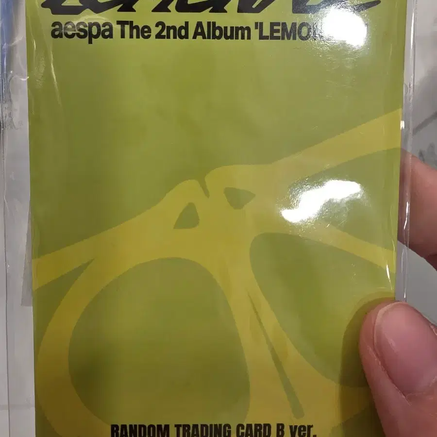 에스파 2집 앨범 'LEMONADE' 랜덤 트레이딩 카드