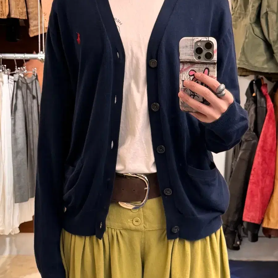 Polo Ralph Lauren 폴로 네이비 가디건
