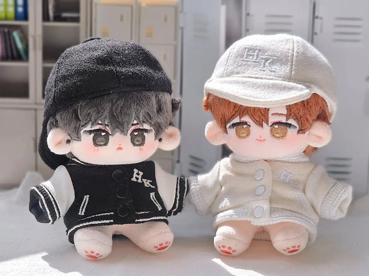 10cm 솜인형옷 tor 한국대 과잠 블랙+아이보리