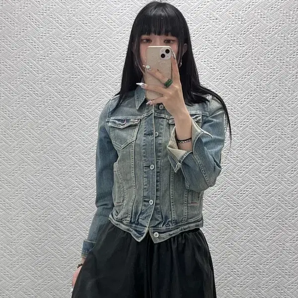 리바이스 시그니처 빈티지 트러커 슬림핏 데님자켓 M C14798