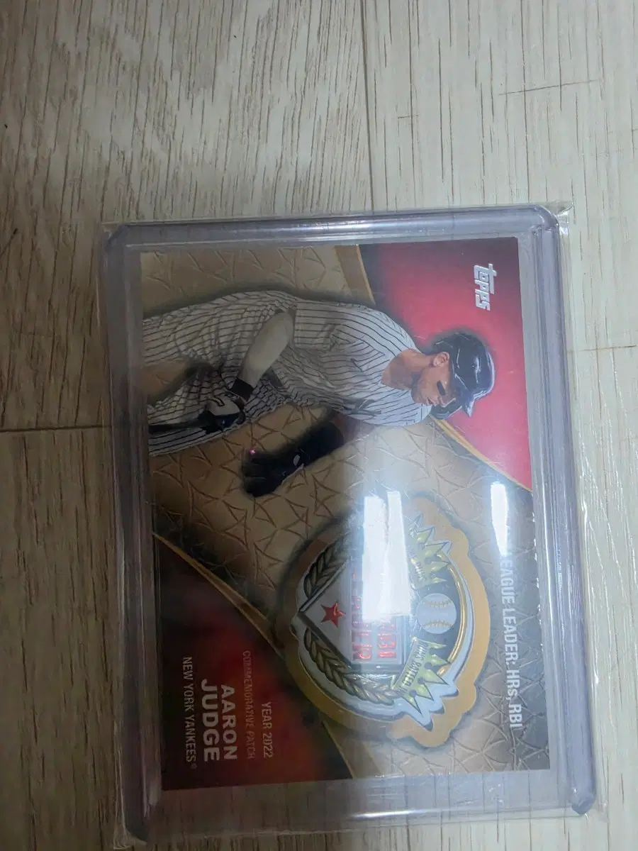 mlb 야구카드 애런저지 패치카드
