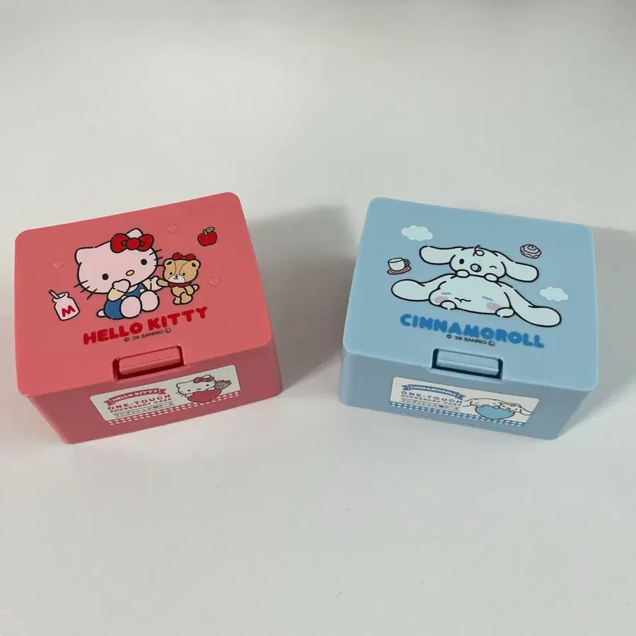 산리오 키티 헬로키티 시나모롤 원터치 수납 보관함