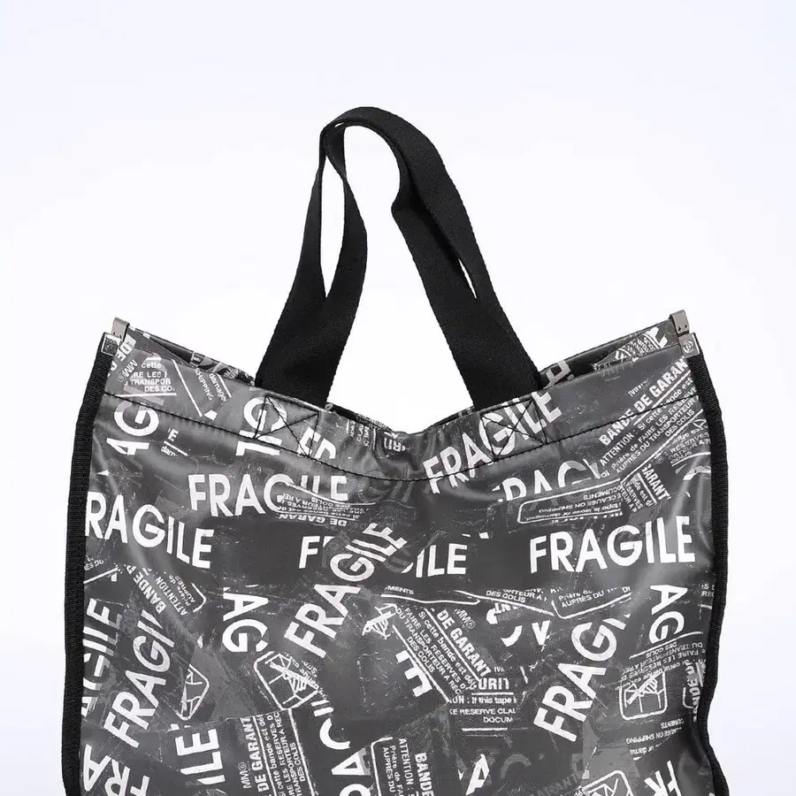 MM6 Maison Margiela fragile print tote bag