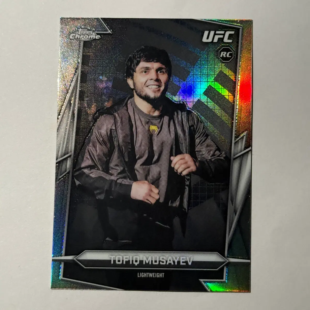 [루키] UFC 토픽 무사예프 루키 리플렉터 탑스크롬 UFC 카드