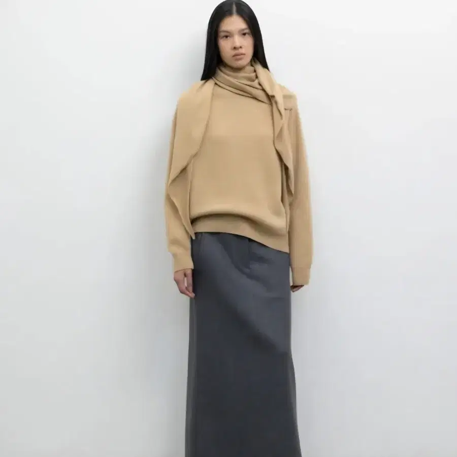 (새상품) 르917 울 테일러드 스커트 le917 wool tailored skirt 36