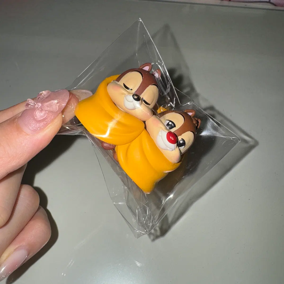 디즈니 칩앤데일 인형 옐로우 피규어