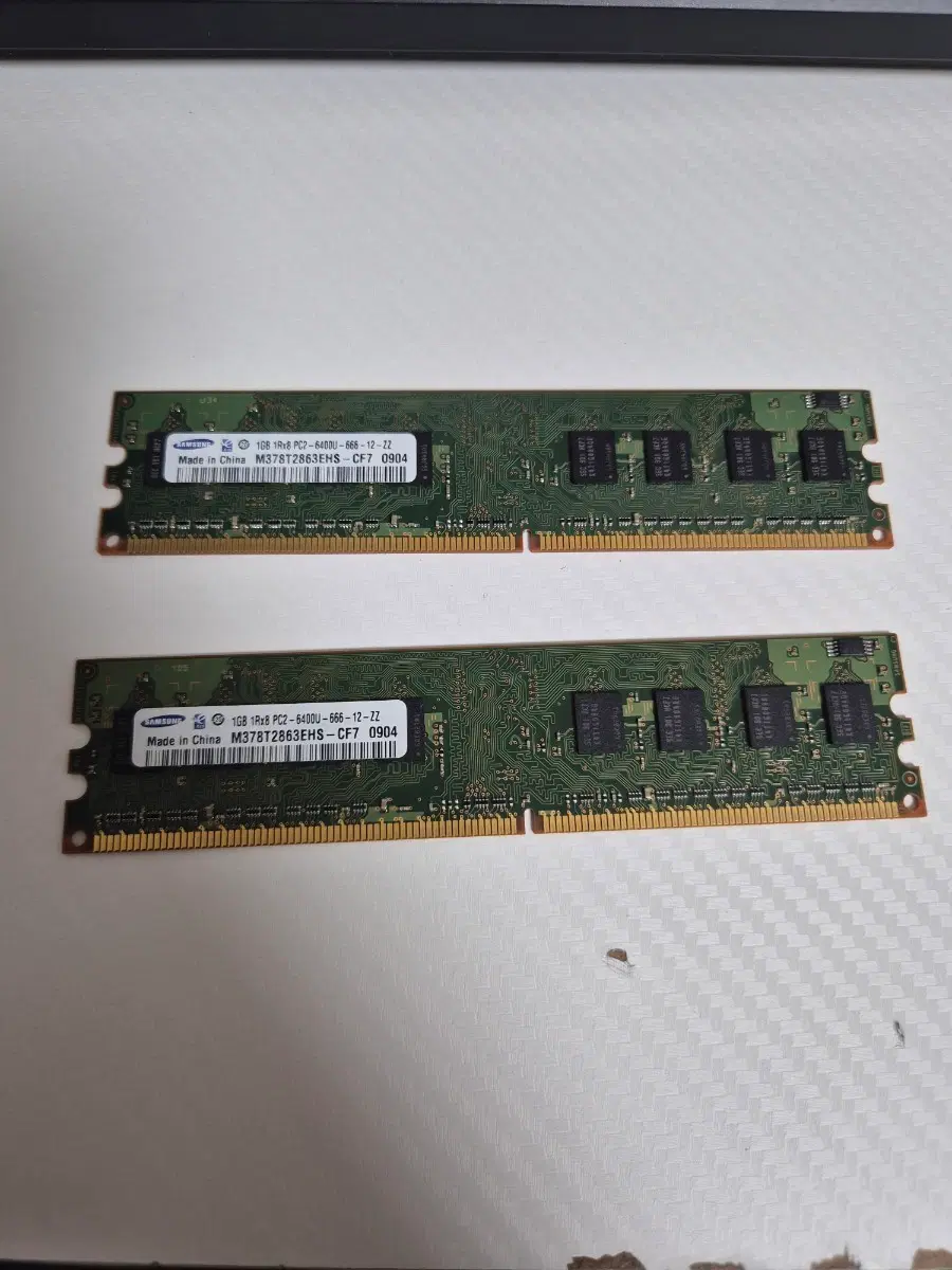 삼성 DDR2 PC2-6400 1GB (2개)
