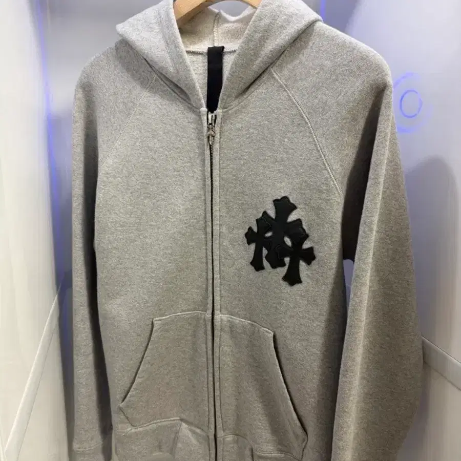 크롬하츠 페이퍼잼 후드집업 그레이 M 새상품급