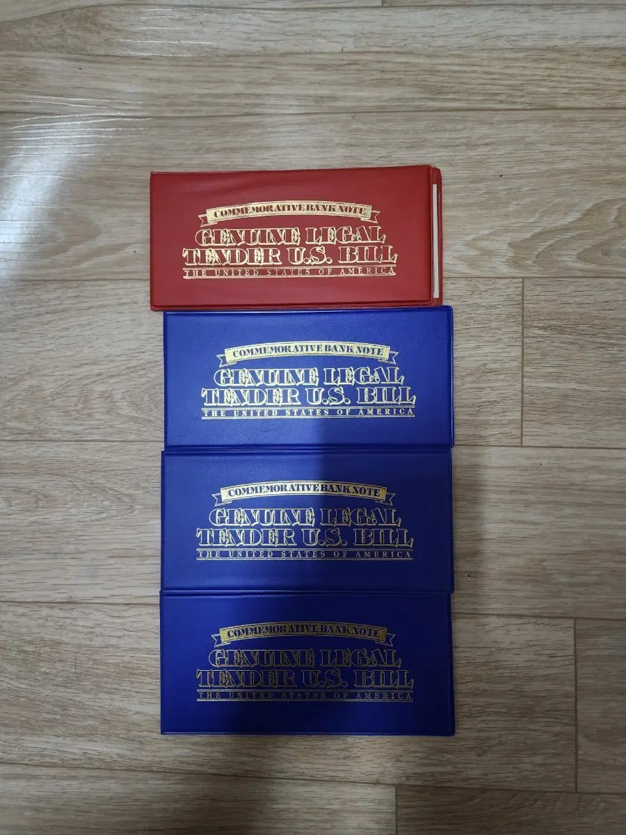 기념주화 미국 지폐 세트 4종