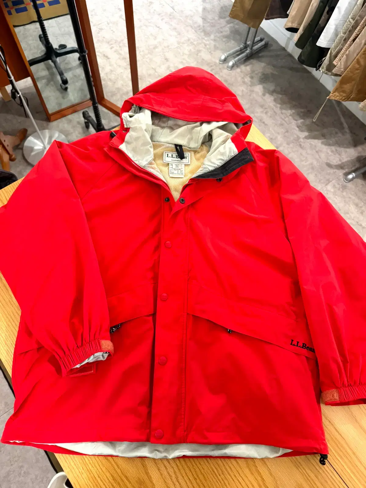 엘엘빈 90s LLBean Stowaway Jacket