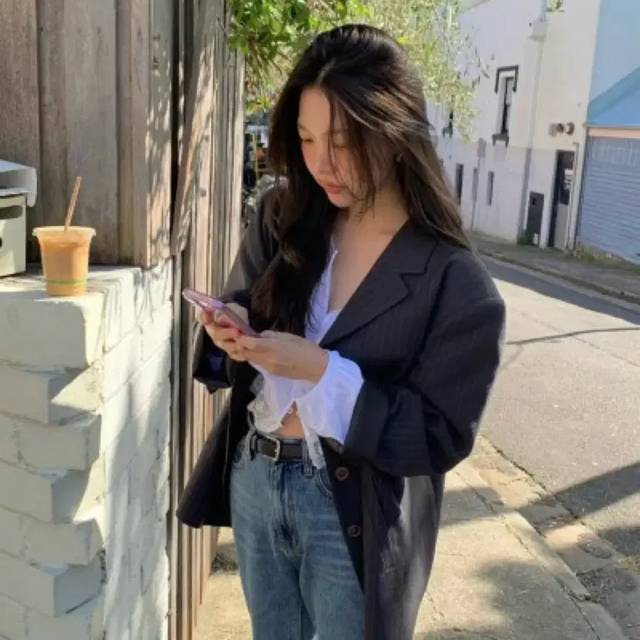 (새상품) 타낫 핀 스트라이프 자켓