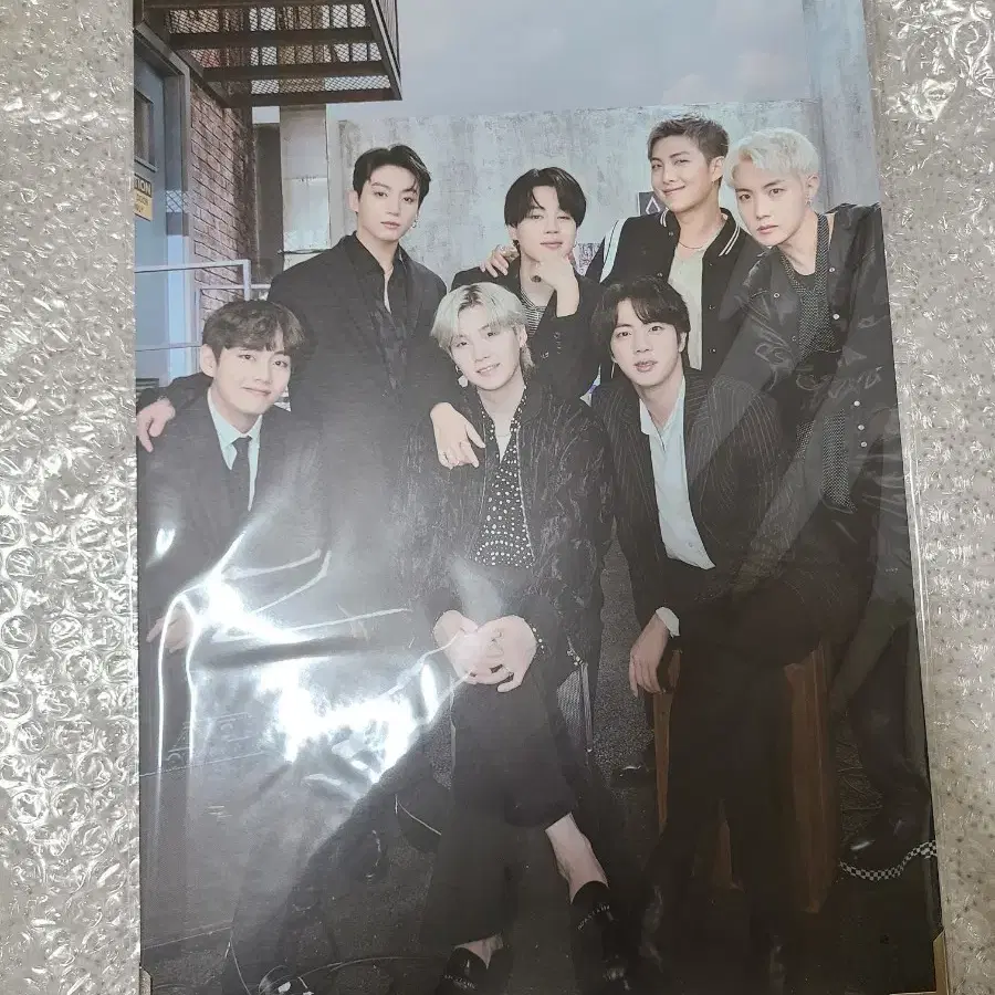 방탄 퍼투댄 미개봉 단체프포