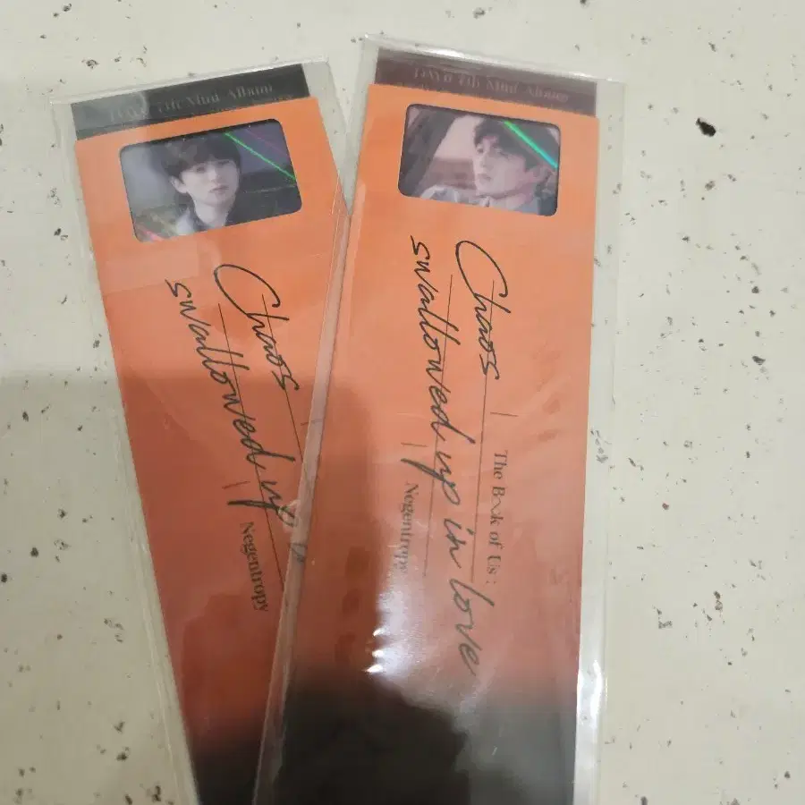 데이식스 네겐트로피 앨범 초도한정 필름 두장