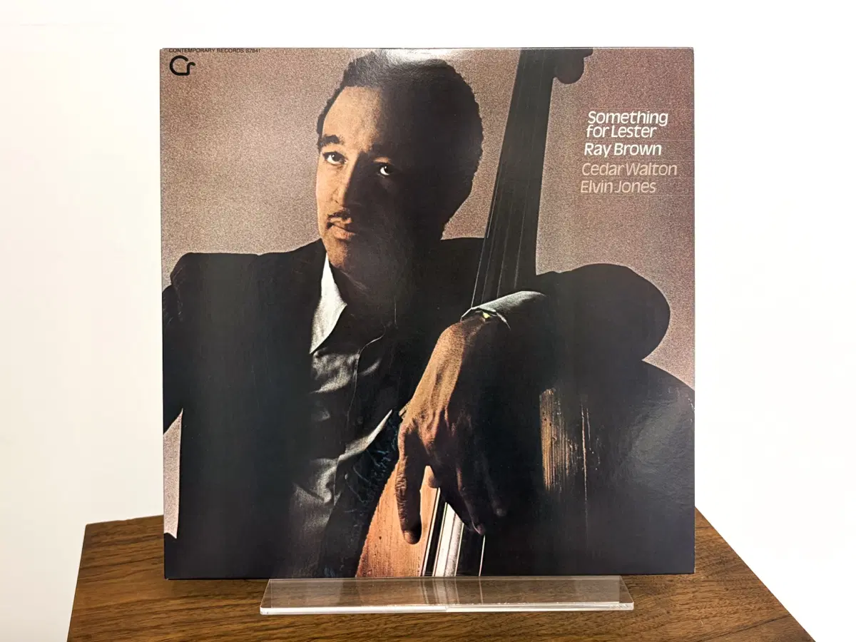 미국반 레이 브라운 Something for Lester LP 재즈 레코드 Ray Brown