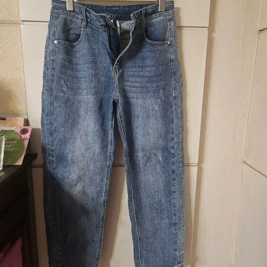 렉토 한섬 버드 베네통 써스데이 청바지 데님 바지