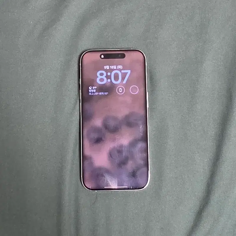(9/20까지 리퍼 받으세요) 아이폰16프로 화이트 티타늄 256GB 애케플